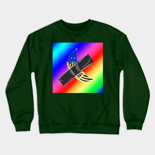 banana in pj stylie pride wall Crewneck Sweatshirt